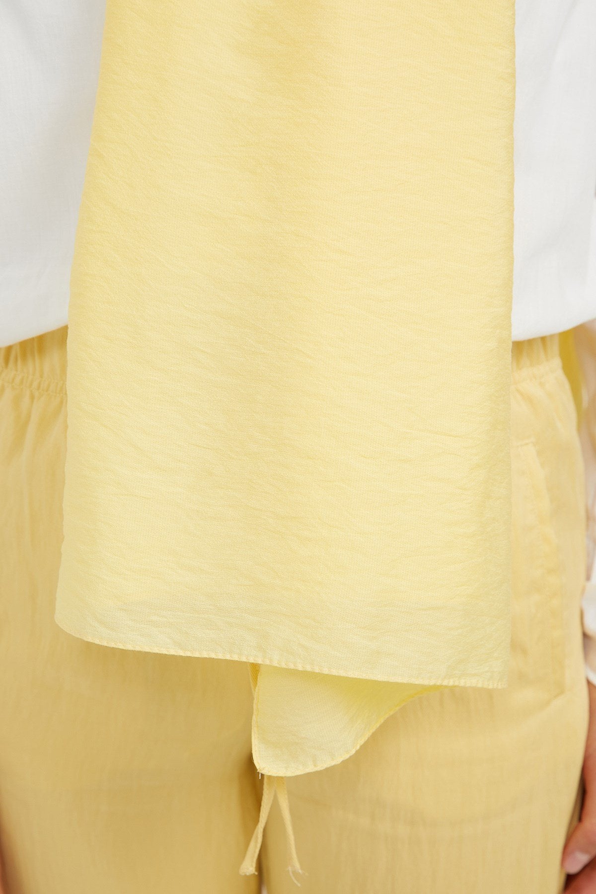 Tesettür Giyim - Oria Şal - Limon Sarısı - Emproyal