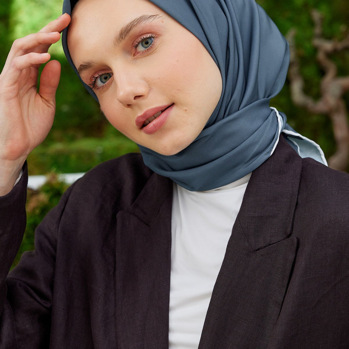 Pro Line Solid Color Scarf Anthracite Emproyal